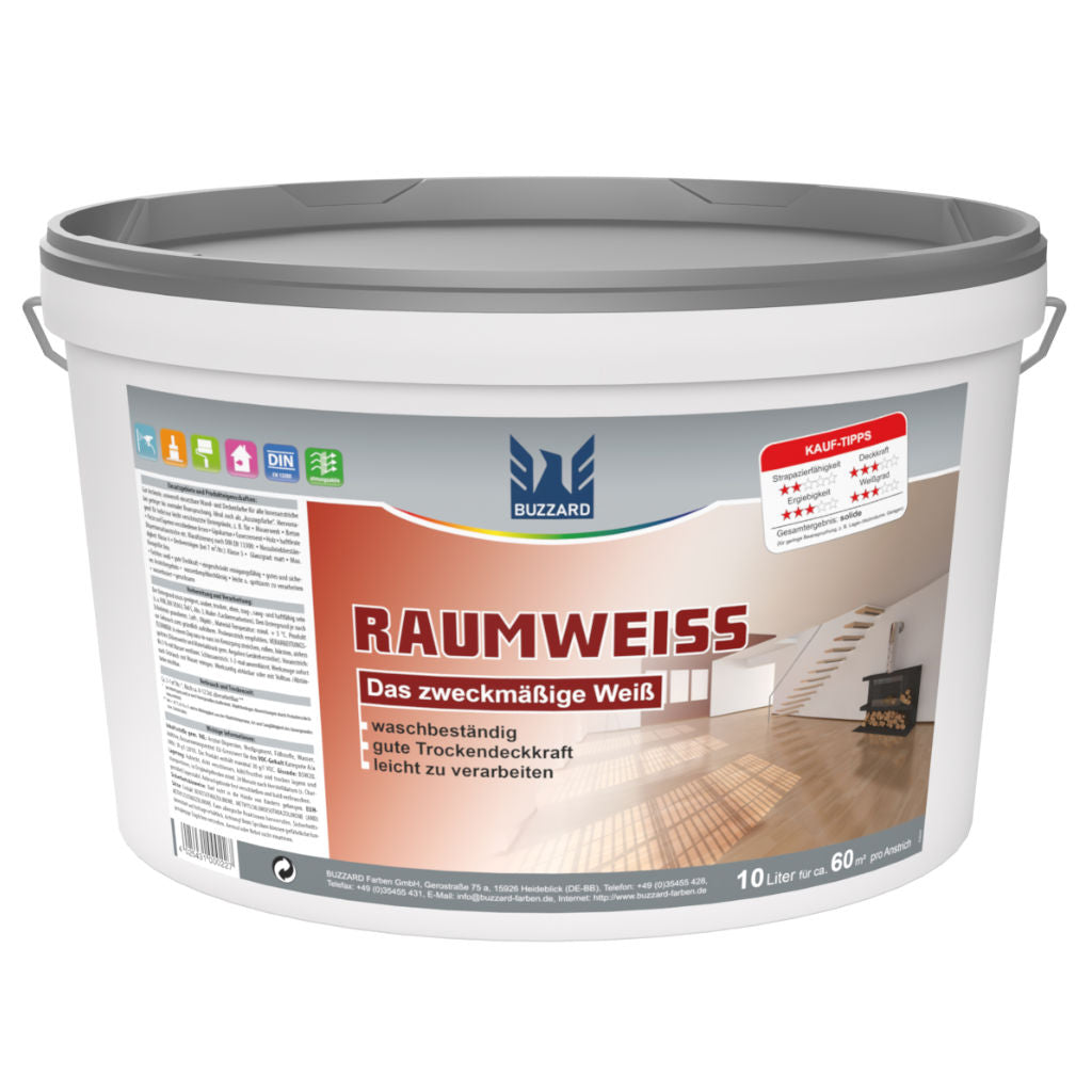 Raumweiß (NAK 4, DVK 3) Innenfarbe