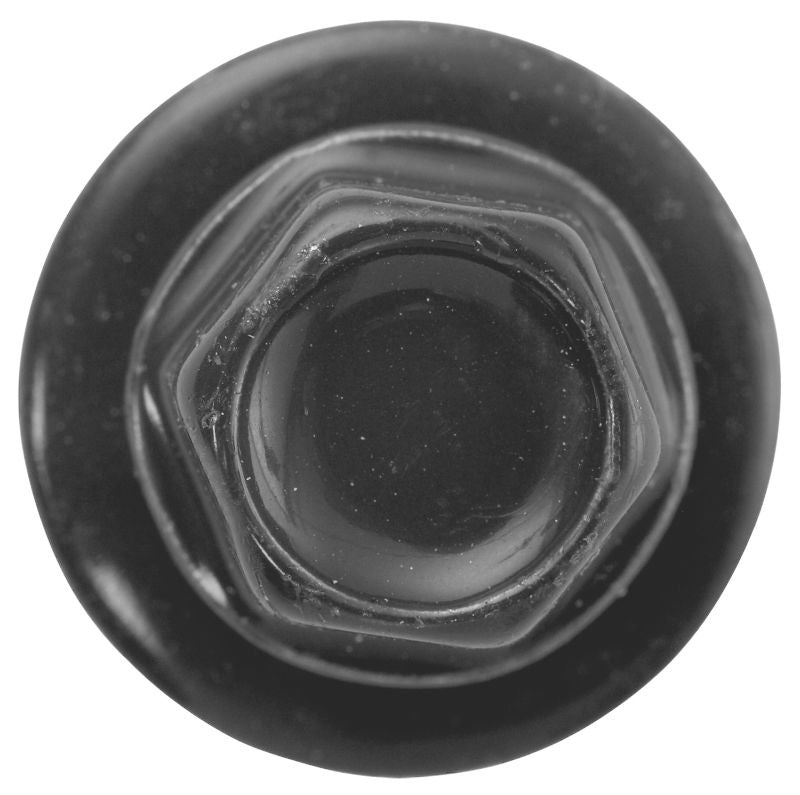 Bohrschraube mit Dichtscheibe, Sechskantkopf, verzinkt, anthrazit RAL 7016