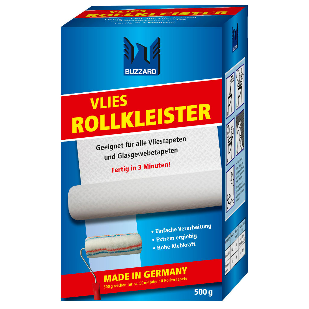Vlies Rollkleister für Vlies- und Glasgewebetapeten